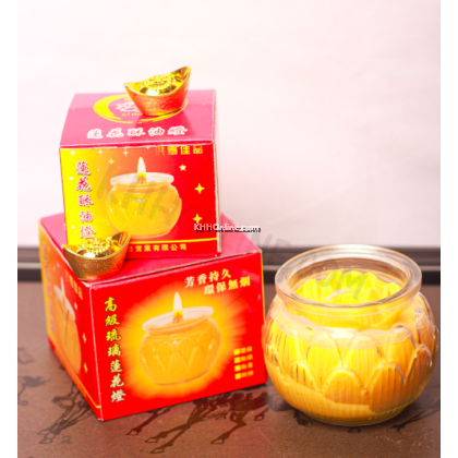 莲花酥油灯